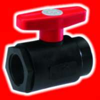 Compact ball valve