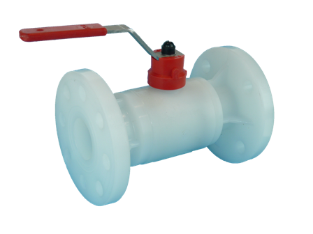 Monobloc ball valve